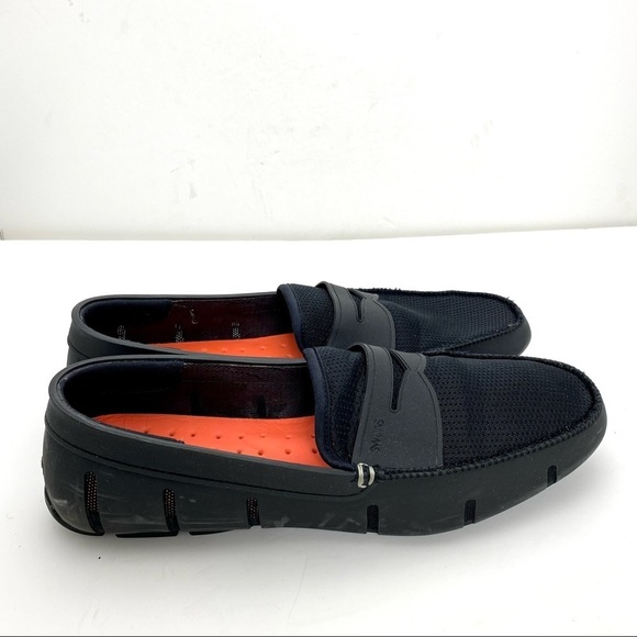 Swims Penny breathable Slip On Loafer in Black main image 4